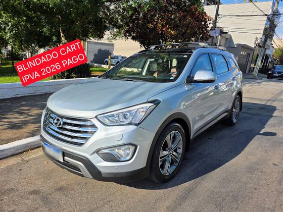 HYUNDAI GRAND SANTA FÉ 3.3 MPFI V6 4WD GASOLINA 4P AUTOMÁTICO